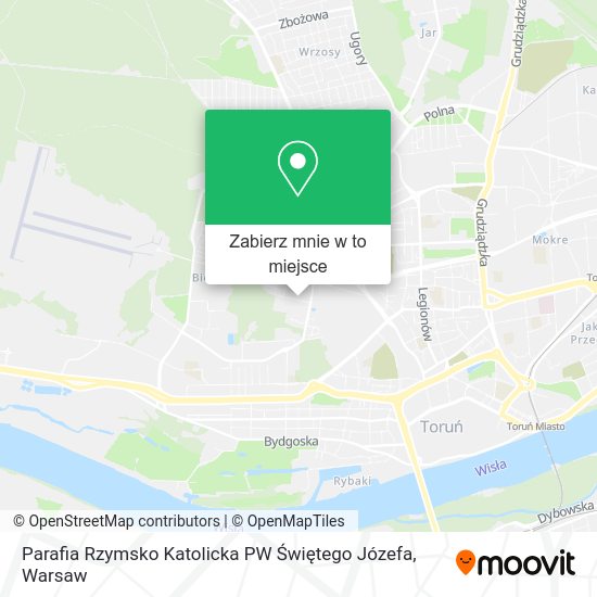 Mapa Parafia Rzymsko Katolicka PW Świętego Józefa