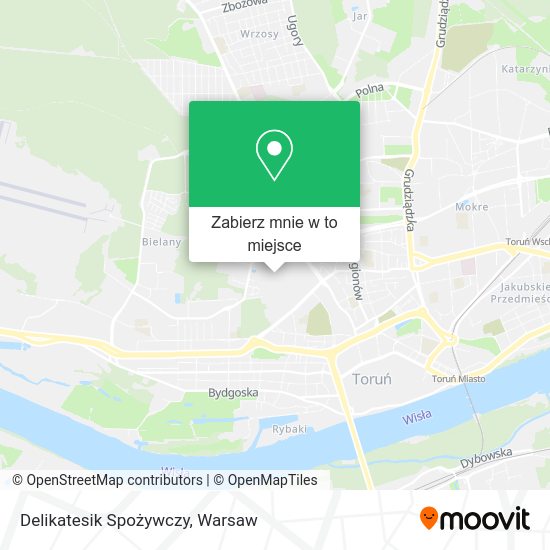 Mapa Delikatesik Spożywczy