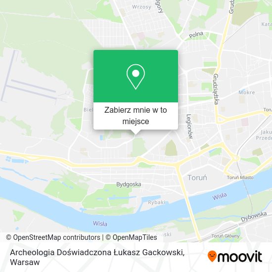 Mapa Archeologia Doświadczona Łukasz Gackowski