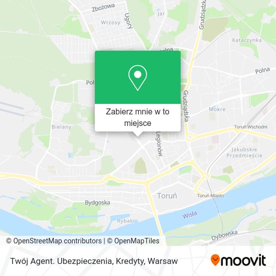 Mapa Twój Agent. Ubezpieczenia, Kredyty