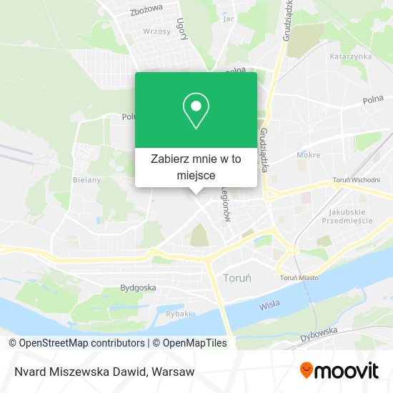 Mapa Nvard Miszewska Dawid