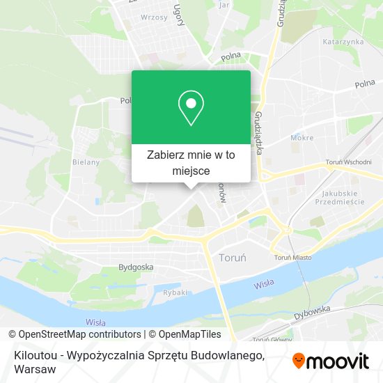 Mapa Kiloutou - Wypożyczalnia Sprzętu Budowlanego