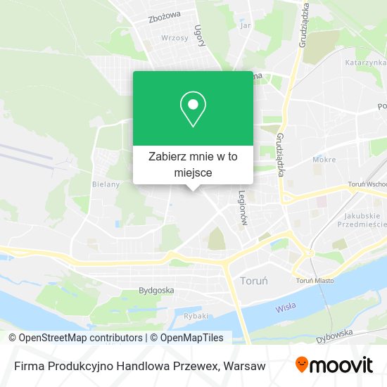 Mapa Firma Produkcyjno Handlowa Przewex