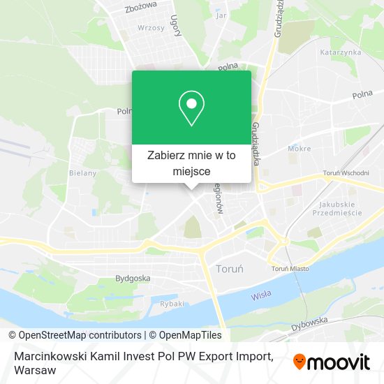 Mapa Marcinkowski Kamil Invest Pol PW Export Import