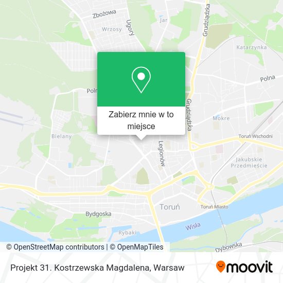 Mapa Projekt 31. Kostrzewska Magdalena