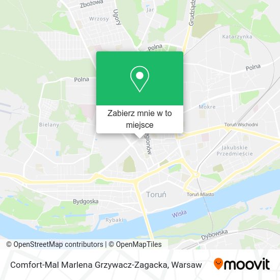 Mapa Comfort-Mal Marlena Grzywacz-Zagacka