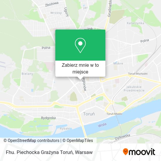 Mapa Fhu. Piechocka Grażyna Toruń