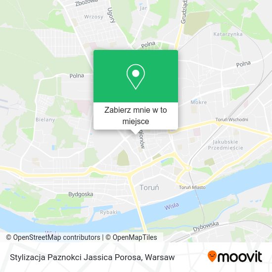 Mapa Stylizacja Paznokci Jassica Porosa