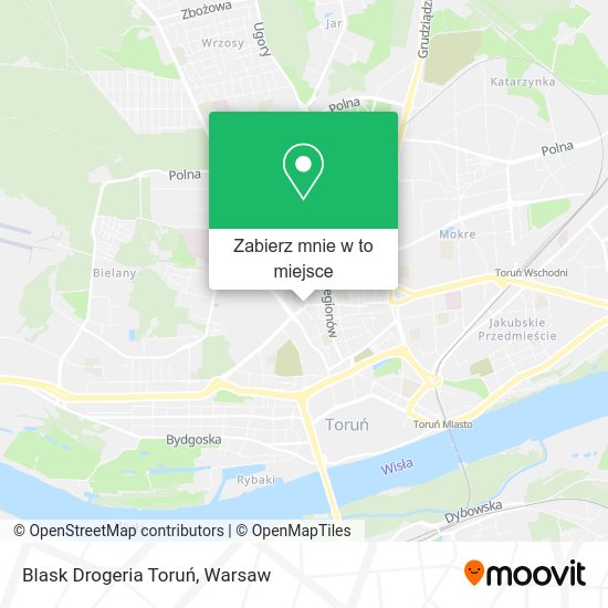 Mapa Blask Drogeria Toruń