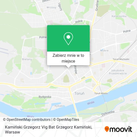 Mapa Kamiński Grzegorz Vig Bat Grzegorz Kamiński