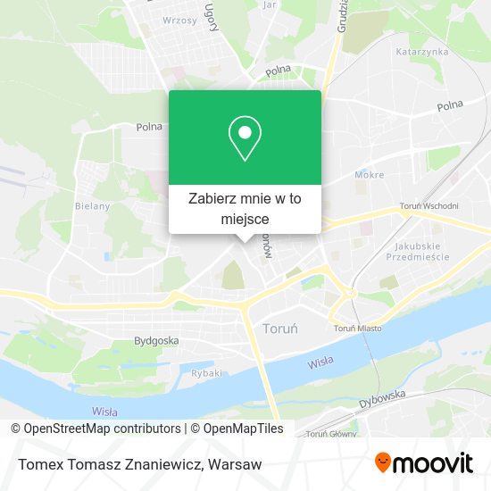 Mapa Tomex Tomasz Znaniewicz