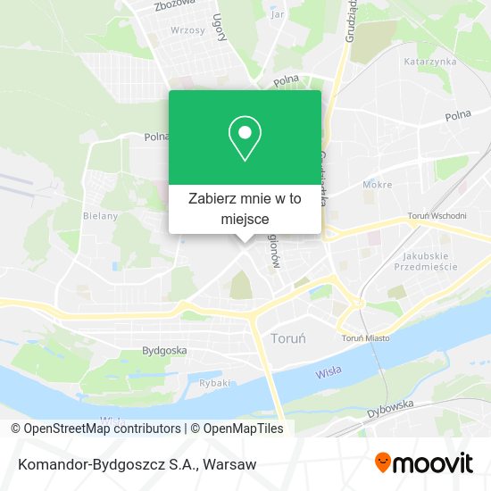 Mapa Komandor-Bydgoszcz S.A.