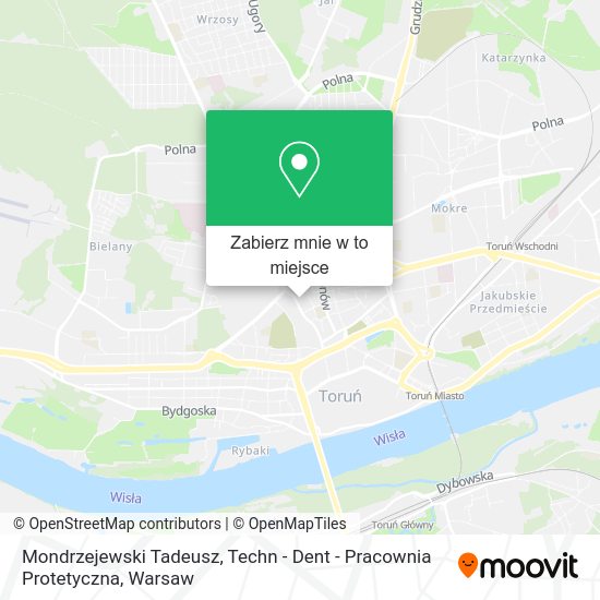 Mapa Mondrzejewski Tadeusz, Techn - Dent - Pracownia Protetyczna