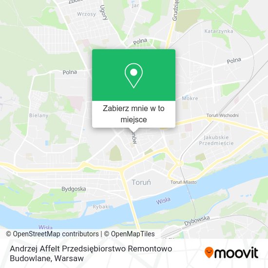 Mapa Andrzej Affelt Przedsiębiorstwo Remontowo Budowlane