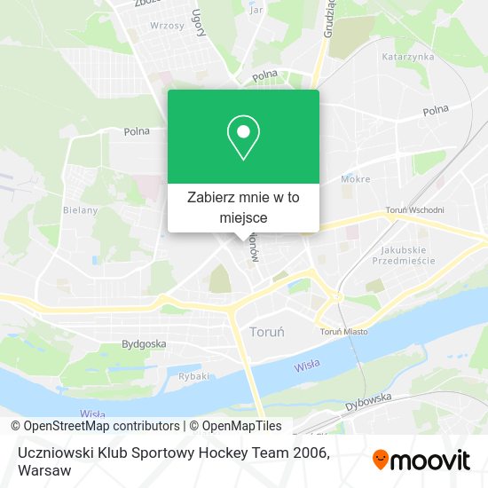 Mapa Uczniowski Klub Sportowy Hockey Team 2006