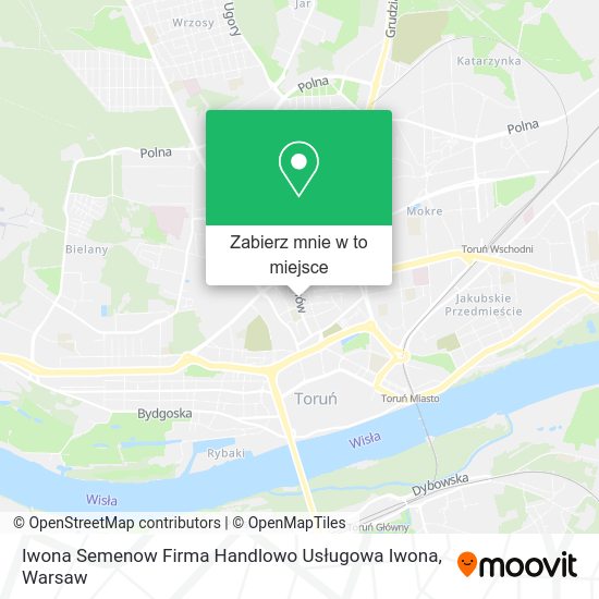 Mapa Iwona Semenow Firma Handlowo Usługowa Iwona