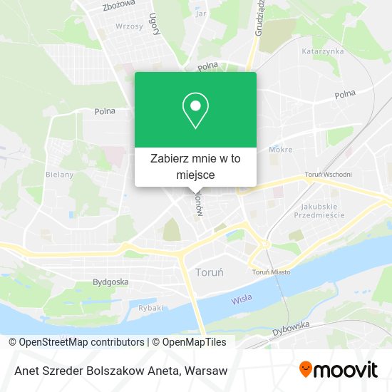 Mapa Anet Szreder Bolszakow Aneta