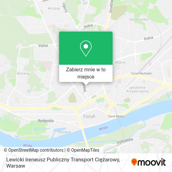 Mapa Lewicki Ireneusz Publiczny Transport Ciężarowy