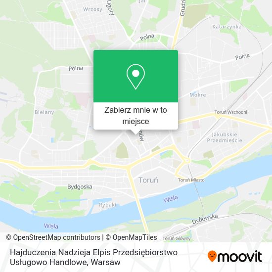 Mapa Hajduczenia Nadzieja Elpis Przedsiębiorstwo Usługowo Handlowe