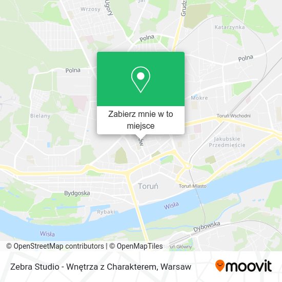 Mapa Zebra Studio - Wnętrza z Charakterem