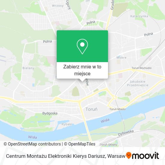 Mapa Centrum Montażu Elektroniki Kierys Dariusz