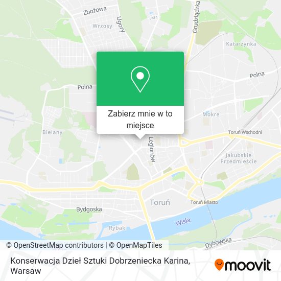 Mapa Konserwacja Dzieł Sztuki Dobrzeniecka Karina