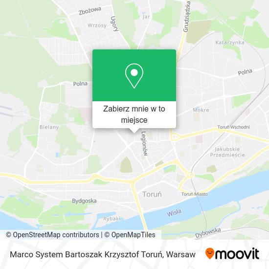 Mapa Marco System Bartoszak Krzysztof Toruń