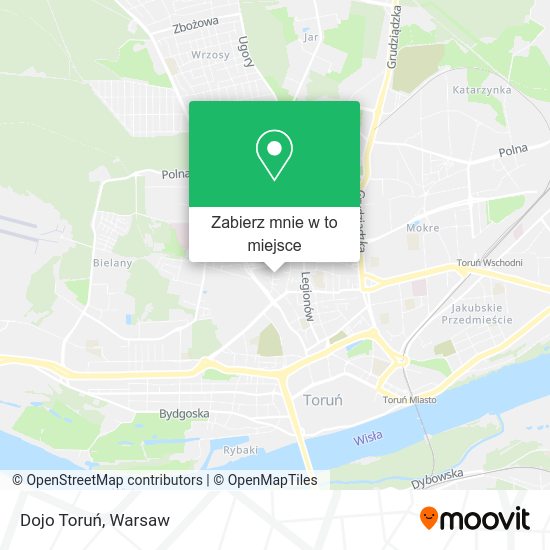 Mapa Dojo Toruń