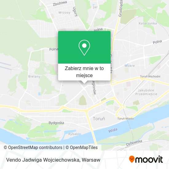 Mapa Vendo Jadwiga Wojciechowska