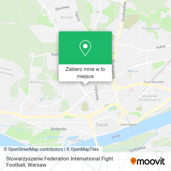 Mapa Stowarzyszenie Federation International Fight Football