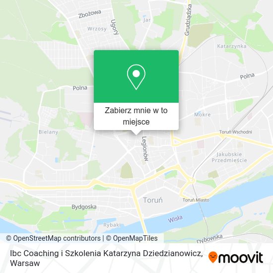 Mapa Ibc Coaching i Szkolenia Katarzyna Dziedzianowicz