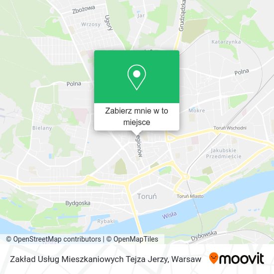 Mapa Zakład Usług Mieszkaniowych Tejza Jerzy