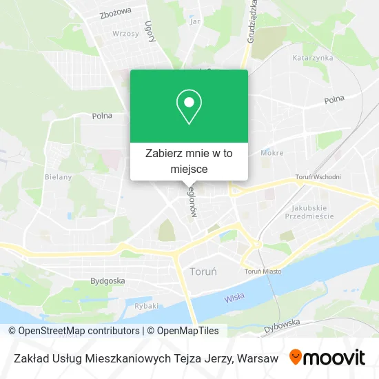 Mapa Zakład Usług Mieszkaniowych Tejza Jerzy