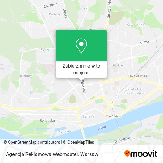 Mapa Agencja Reklamowa Webmaster