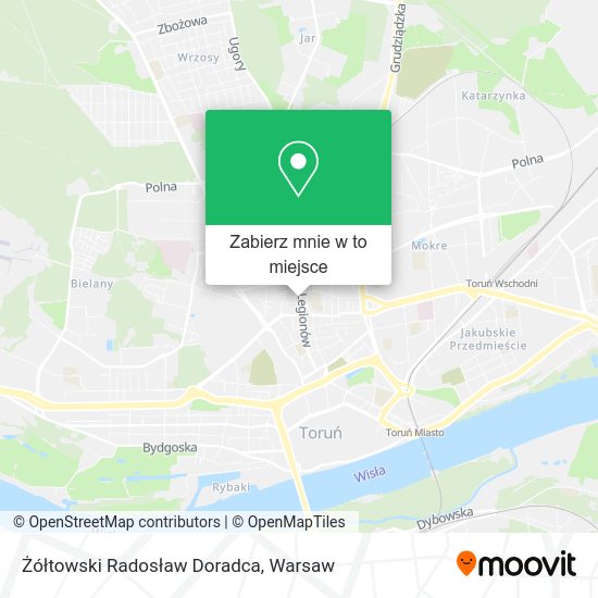 Mapa Żółtowski Radosław Doradca