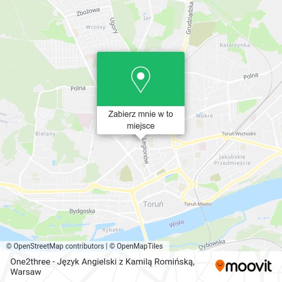 Mapa One2three - Język Angielski z Kamilą Romińską