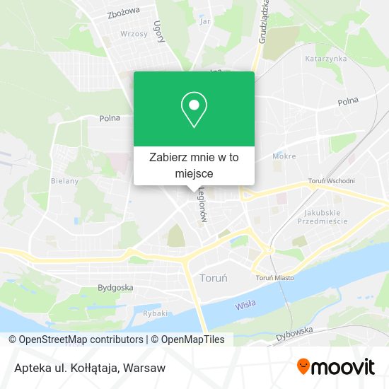 Mapa Apteka ul. Kołłątaja