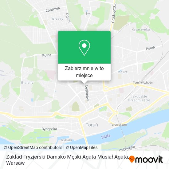 Mapa Zakład Fryzjerski Damsko Męski Agata Musiał Agata