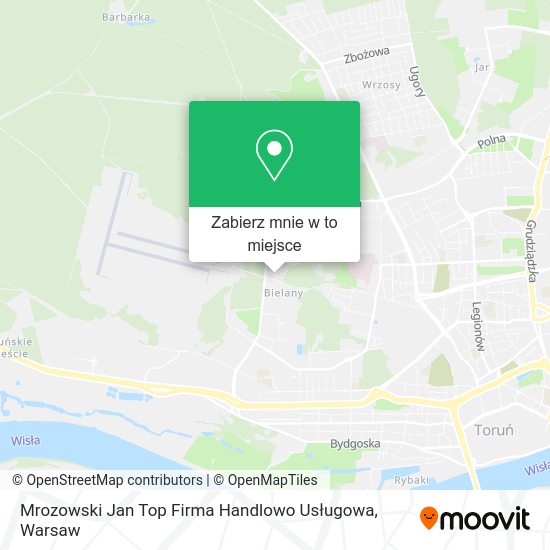 Mapa Mrozowski Jan Top Firma Handlowo Usługowa