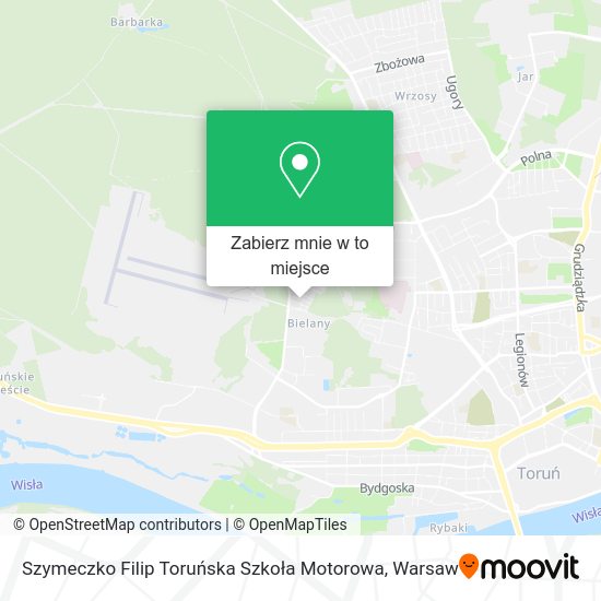 Mapa Szymeczko Filip Toruńska Szkoła Motorowa