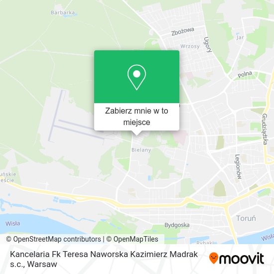 Mapa Kancelaria Fk Teresa Naworska Kazimierz Madrak s.c.