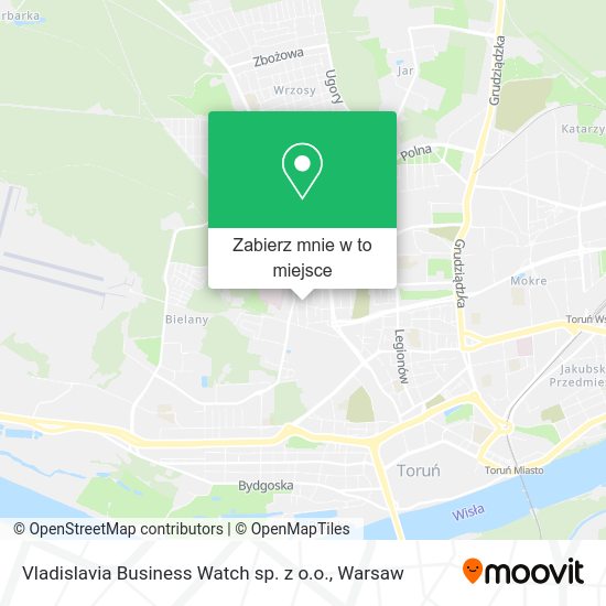 Mapa Vladislavia Business Watch sp. z o.o.