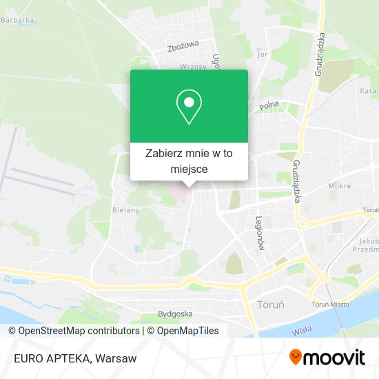 Mapa EURO APTEKA