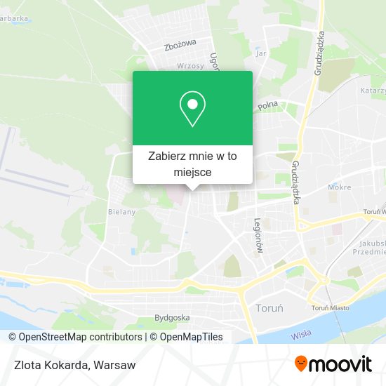 Mapa Zlota Kokarda