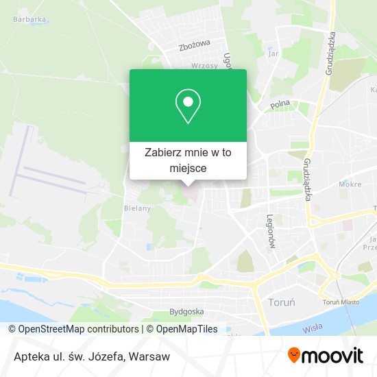 Mapa Apteka ul. św. Józefa