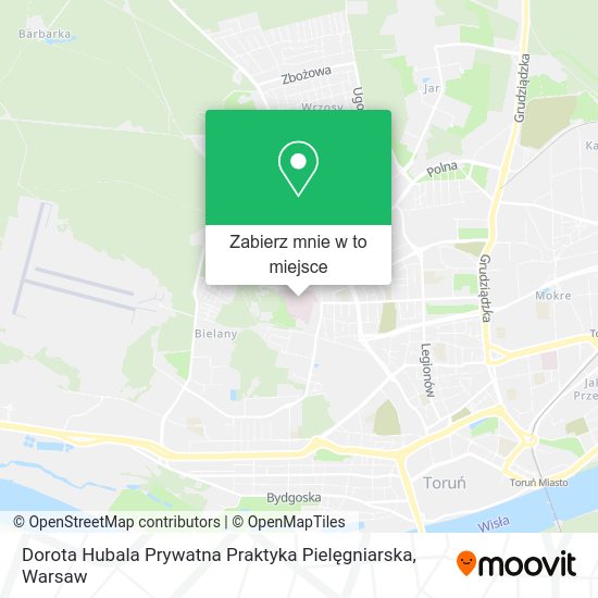 Mapa Dorota Hubala Prywatna Praktyka Pielęgniarska