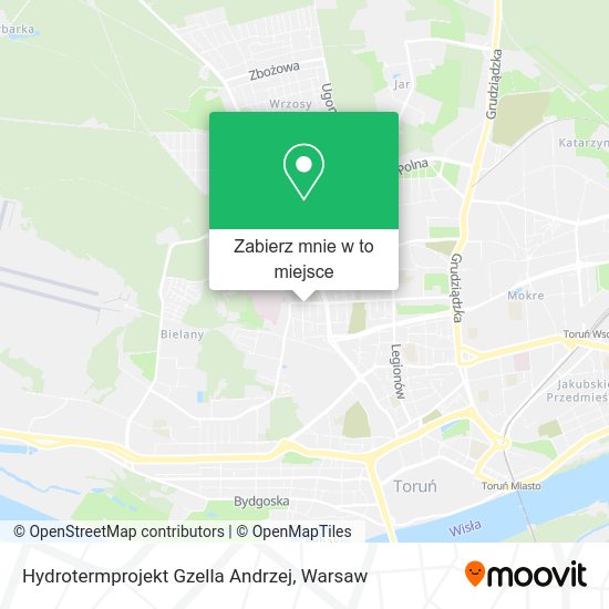 Mapa Hydrotermprojekt Gzella Andrzej