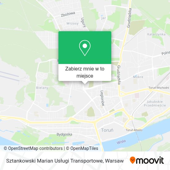 Mapa Sztankowski Marian Usługi Transportowe