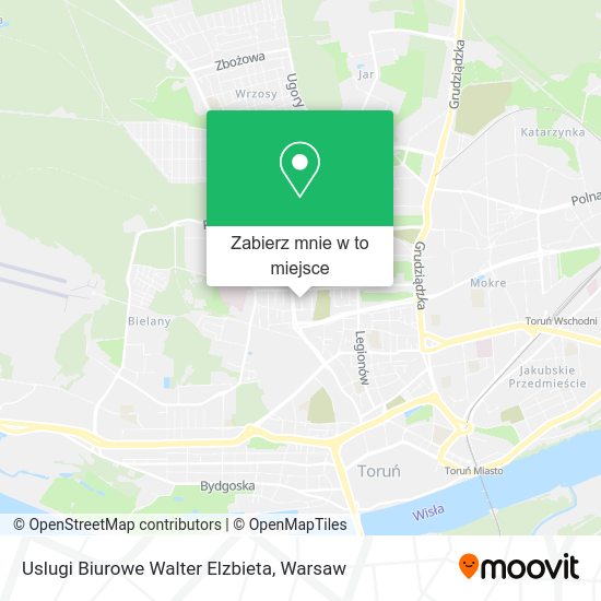 Mapa Uslugi Biurowe Walter Elzbieta