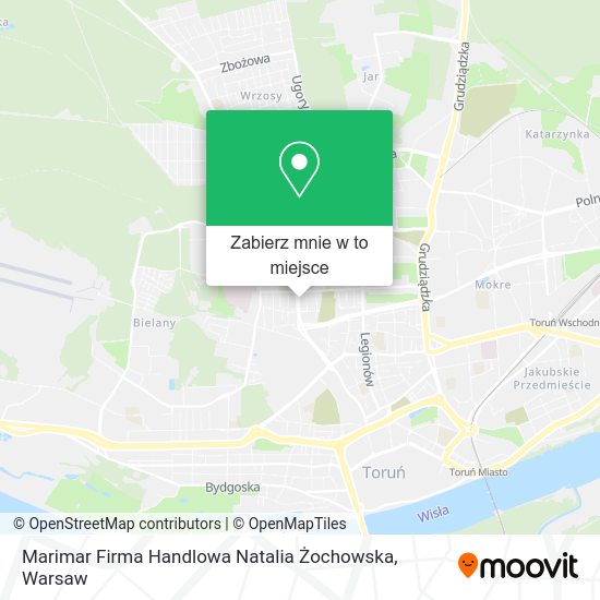 Mapa Marimar Firma Handlowa Natalia Żochowska